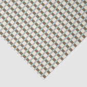Papier Mousseline Plaid en bois et algues (Détail)