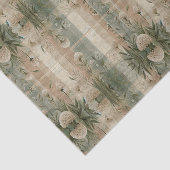 Papier Mousseline Plaid Forestier (Détail)