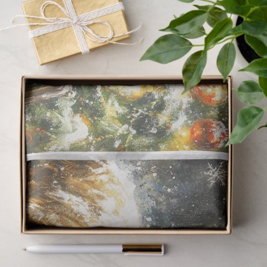 Papier Mousseline Plaid Highlander (Cadeau)