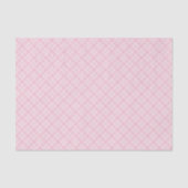 Papier Mousseline Plaid rose-clair (Recto)