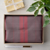Papier Mousseline Plaid Rouge traditionnel Tartan Collection moderne (Cadeau)