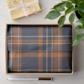 Papier Mousseline Plaid rustique Noël/hiver (Cadeau)