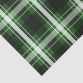 Papier Mousseline Plaid vert foncé (Détail)