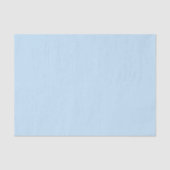 Papier Mousseline Plain Blue in a Light Tone (Recto)