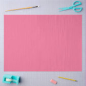 Papier Mousseline Plain color solid rosy watermelon pink (Artisanat)