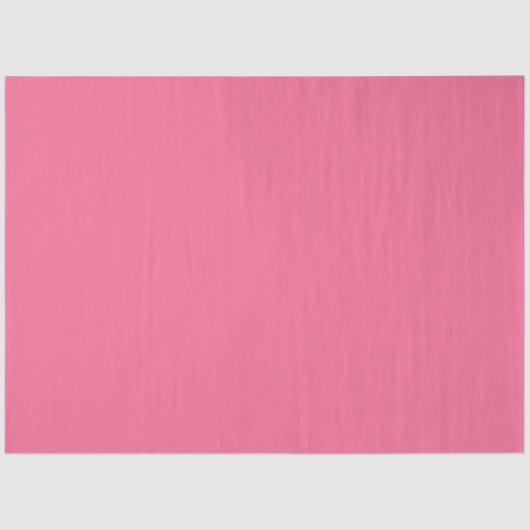 Papier Mousseline Plain color solid rosy watermelon pink (Recto)