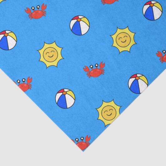 Papier Mousseline Plaisir au soleil (Détail)