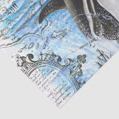 Papier Mousseline Plan Breaching Orca (Détail)