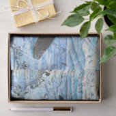 Papier Mousseline Plan Breaching Orca (Cadeau)