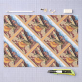 Papier Mousseline Plan de guerre Vintage Masculine (Artisanat)