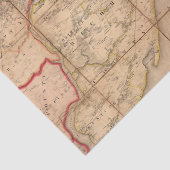 Papier Mousseline Plan de ville - Conception 2 (Détail)