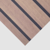 Papier Mousseline planches de bois papier de tissu (Détail)