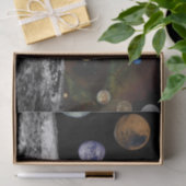 Papier Mousseline Planets du système solaire (Cadeau)