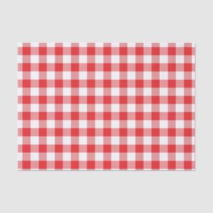 Papier Mousseline Plantation de buffles rouges et blancs