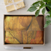 Papier Mousseline Plante d'automne, Abstrait moderne Fractal Art Lea (Cadeau)