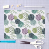 Papier Mousseline Plante Happiness Collection Motif Succulent (Artisanat)