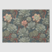 Papier Mousseline Plante Lover Succulents Motif (Recto)