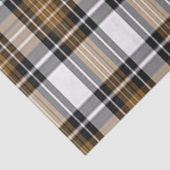 Papier Mousseline Plaqué Brown Et Noir (Détail)