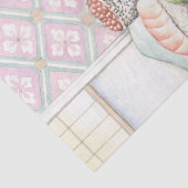 Papier Mousseline Plaque de sushi assorté avec baguettes (Détail)