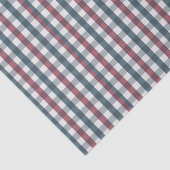 Papier Mousseline Plaqué rouge, blanc et bleu (Détail)