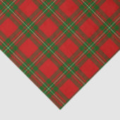 Papier Mousseline Plaque vert rouge de tartan MacGregor (Détail)