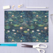 Papier Mousseline Plaques et fleurs de lys (Artisanat)