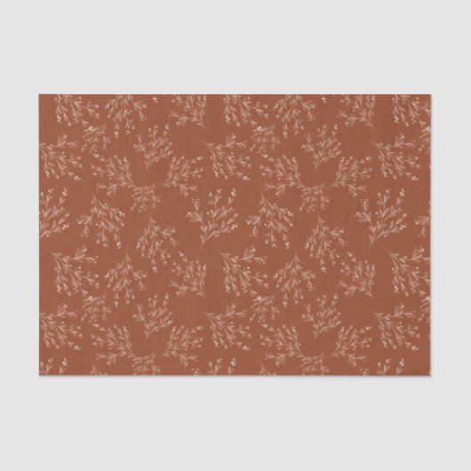 Papier Mousseline Plaques simples palette de couleurs d'automne | Bu (Recto)