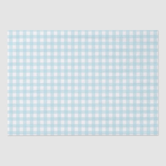 Papier Mousseline Plat bleu clair (Recto)