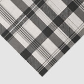 Papier Mousseline Plat monochrome noir moderne (Détail)