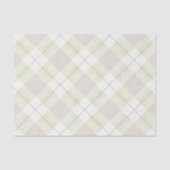 Papier Mousseline Plat vert pâle et rose mauve (Recto)