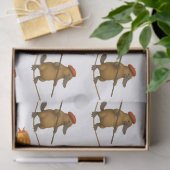 Papier Mousseline Platon ornithorynque funambule (Cadeau)