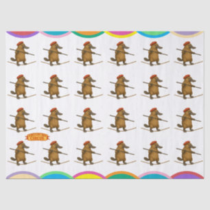 Papier Mousseline Platon ornithorynque funambule