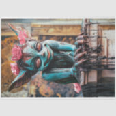 Papier Mousseline Playy Sprite Gothique Paris Gargoyle Découpage (Recto)