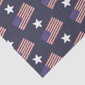 Papier Mousseline Pledge of Allegiance Flag (Détail)