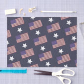 Papier Mousseline Pledge of Allegiance Flag (Artisanat)