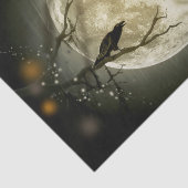 Papier Mousseline Pleine lune de Halloween (Détail)