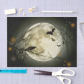 Papier Mousseline Pleine lune de Halloween (Artisanat)