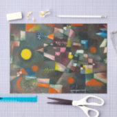 Papier Mousseline Pleine lune de Paul Klee, Art Abstrait (Artisanat)