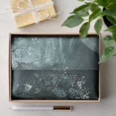 Papier Mousseline Pleine lune Mariage de squelette monochrome de déc (Cadeau)