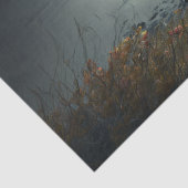 Papier Mousseline Pleine lune sur un lac Découpage (Détail)