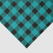 Papier Mousseline Plongée de bûcheron Turquoise (Détail)