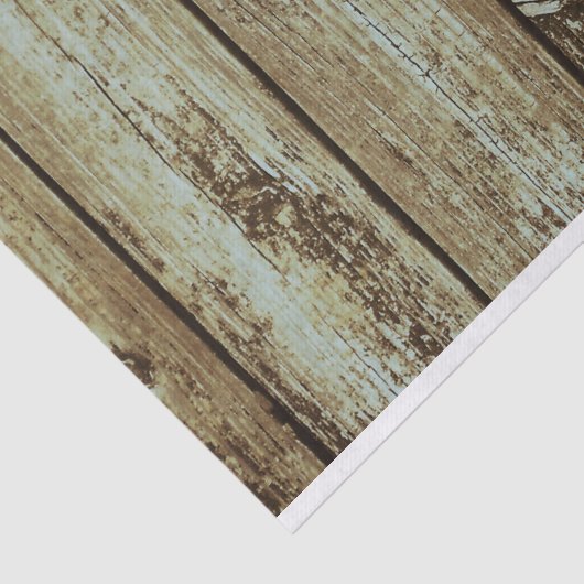 Papier Mousseline Plplanches en bois défoncé vert (Détail)