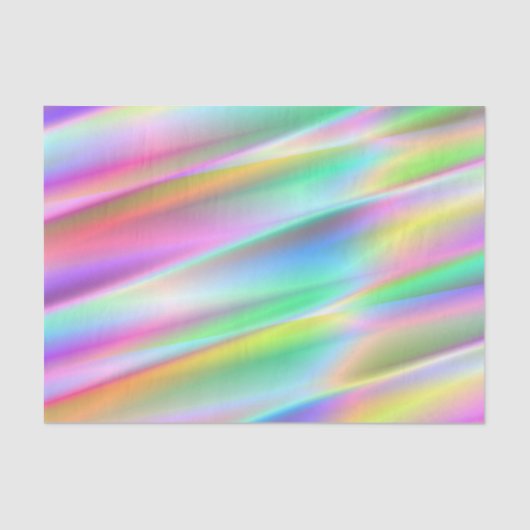 Papier Mousseline Pluie arc-en-ciel (Recto)