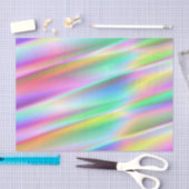 Papier Mousseline Pluie arc-en-ciel (Artisanat)