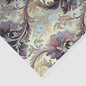 Papier Mousseline Plum Acanthus Dream Découpage (Détail)