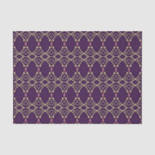 Papier Mousseline Plum foncé violet (Recto)