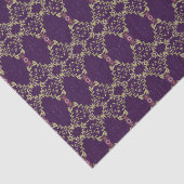 Papier Mousseline Plum foncé violet (Détail)