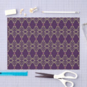 Papier Mousseline Plum foncé violet (Artisanat)