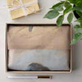 Papier Mousseline Plume blanc de peinture Vintage amérindienne (Cadeau)