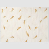 Papier Mousseline Plumes Collection Boho Moderne Luxe (Recto)